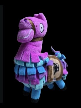 💜 Plush Fortnite Purple Llama  Stuffed Toy - Kids Plush Figure